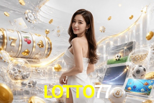 Página principal de LOTTO77 Casino con juegos en vivo y tragamonedas para México